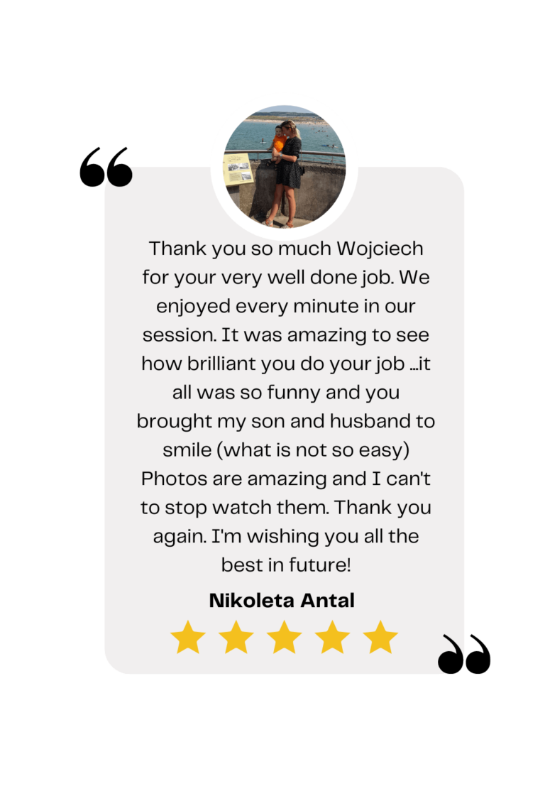 Wojtek is an absolute gem in the world of photography! His professionalism is outstanding, he consistently puts everyone at ease, and his work is nothing short of amazing. Highly recommended! (4)
